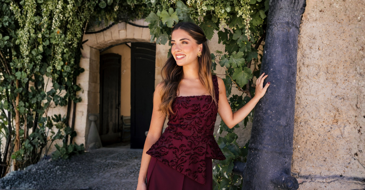 Nueva Colección Otoño 2026. La Finca. Vestidos de invitada Otoño 2026 de la colección La Finca de Mariquita Trasquilá