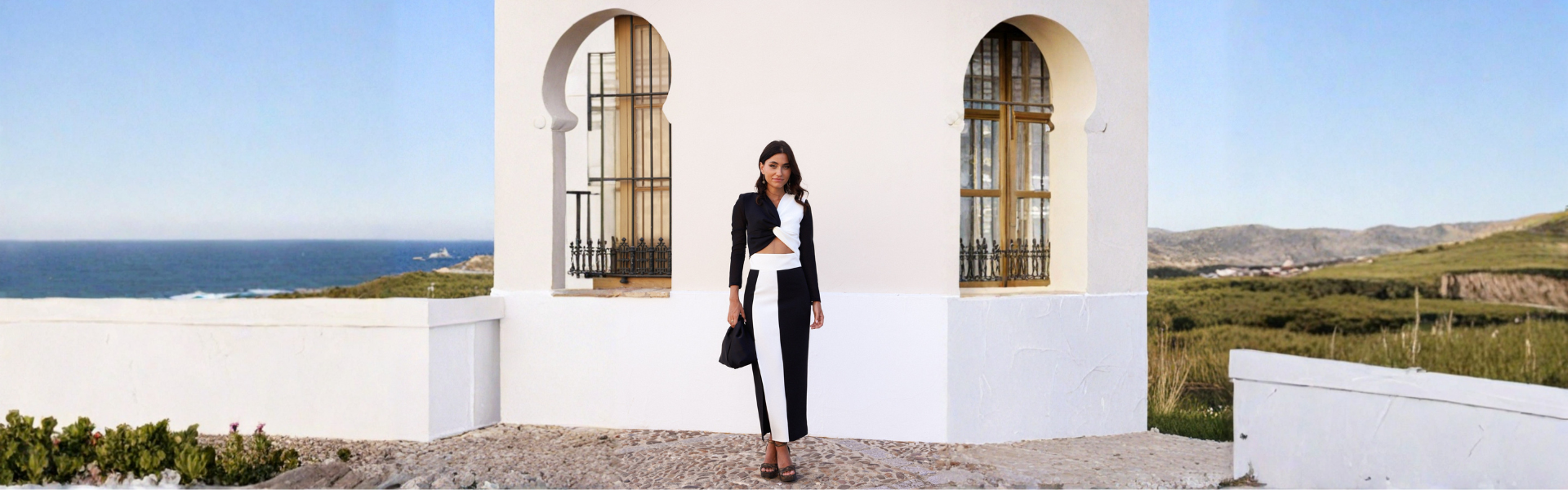 Falda de invitada para bodas y eventos, diseño elegante y favorecedor.