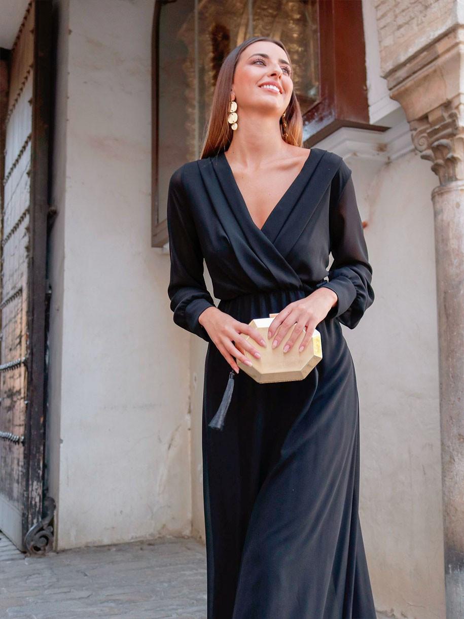 VESTIDO FIESTA LARGO A.L