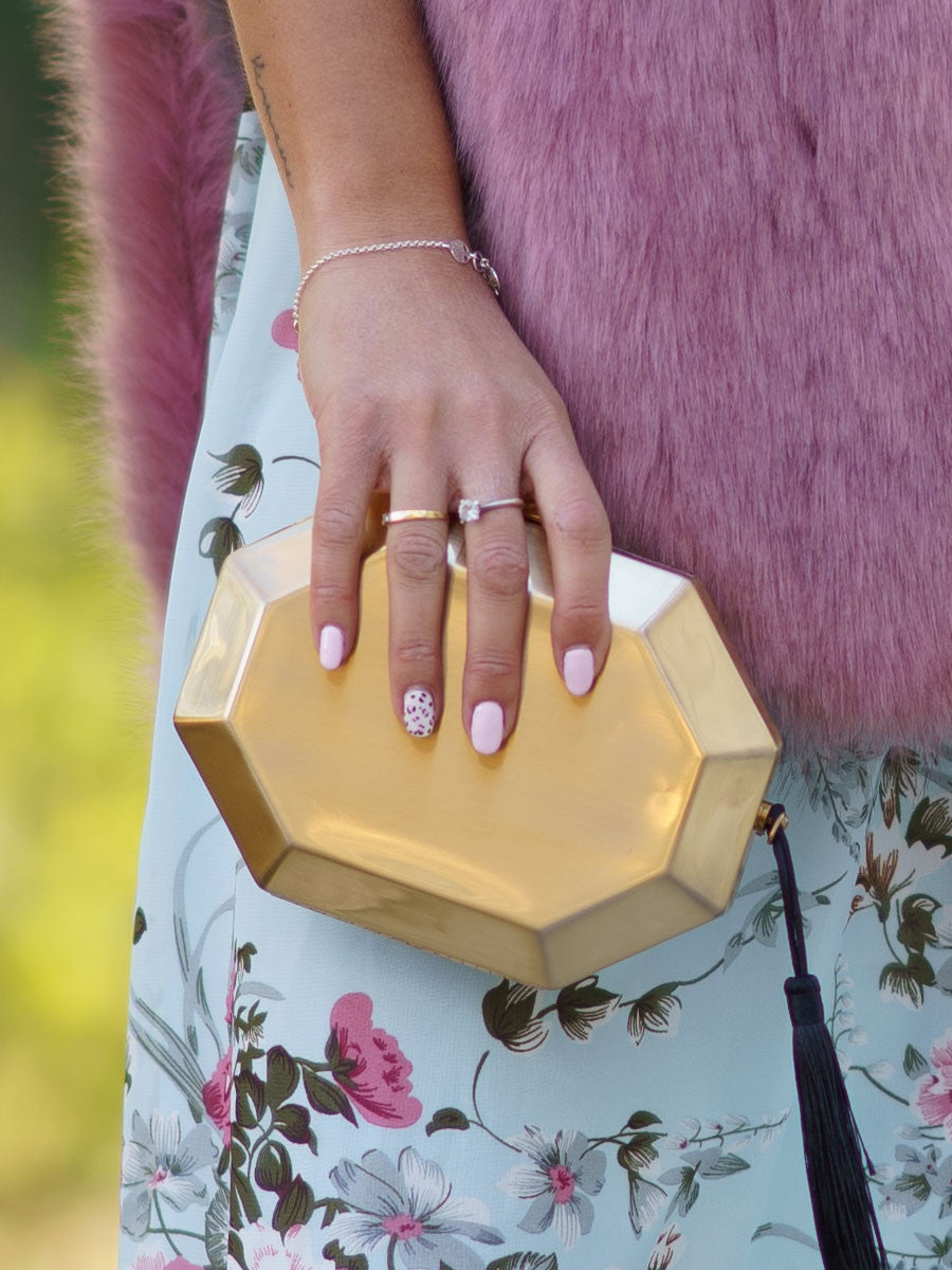 BOLSO CLUTCH OCTÓGONO