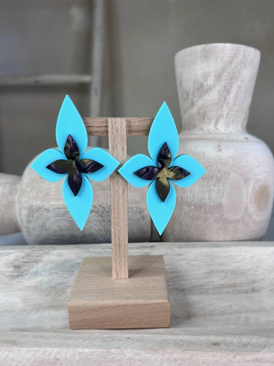 PENDIENTE FLOR DE LIS