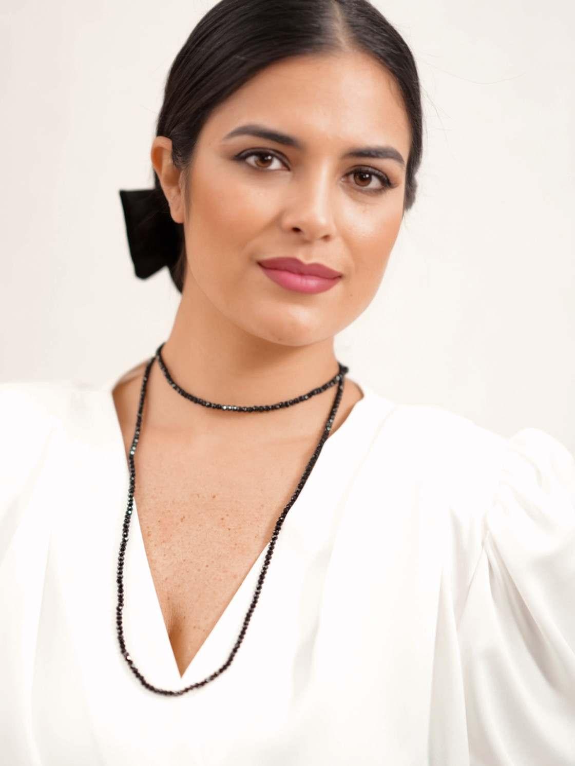 COLLAR DE CUENTAS LARGO