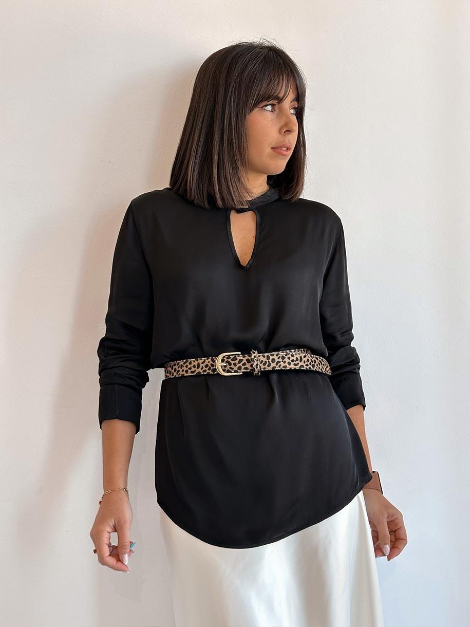 BLUSA VISCOSA SEDA MAO