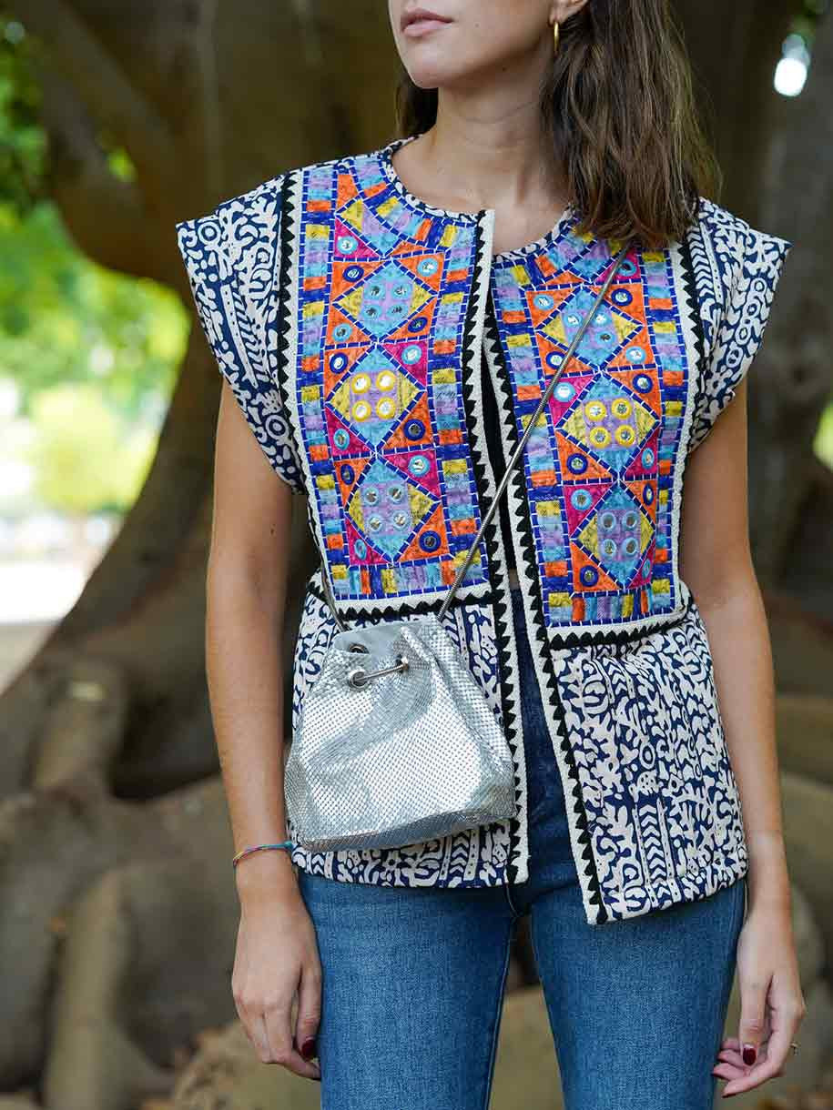 BOLSO BANDOLERA LENTEJUELAS