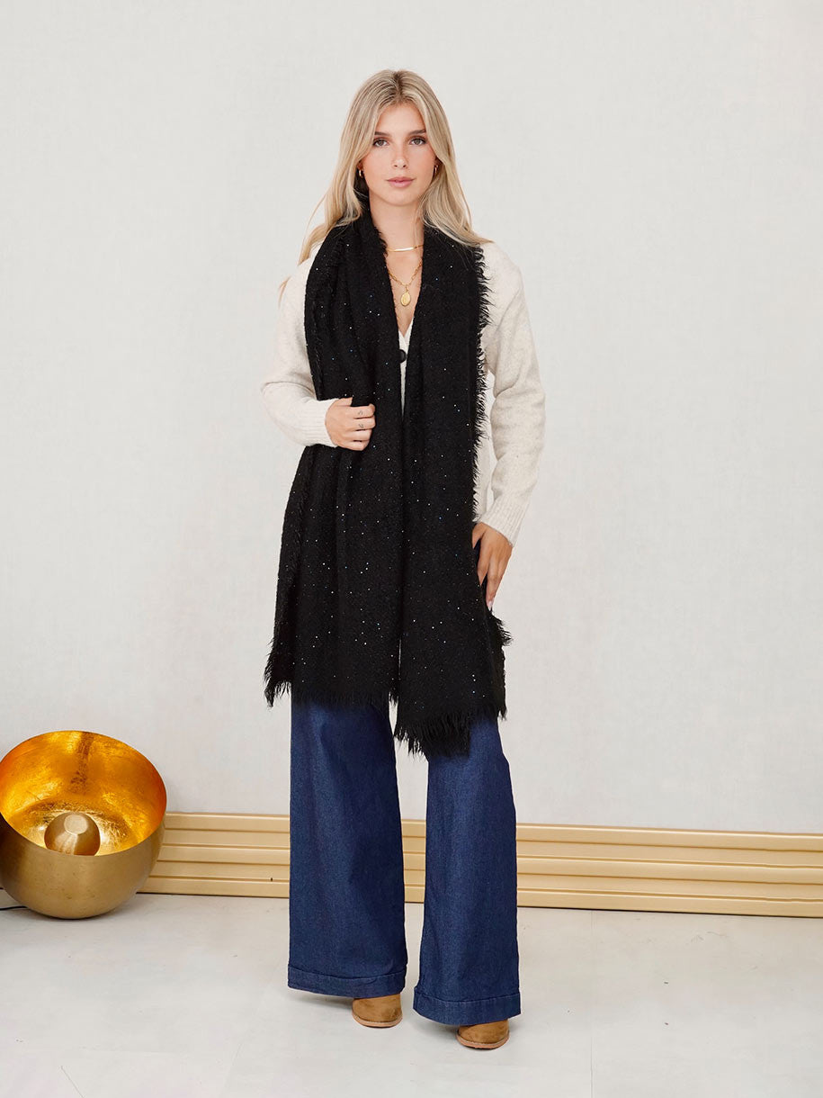 BUFANDA MINI PAILLETTES