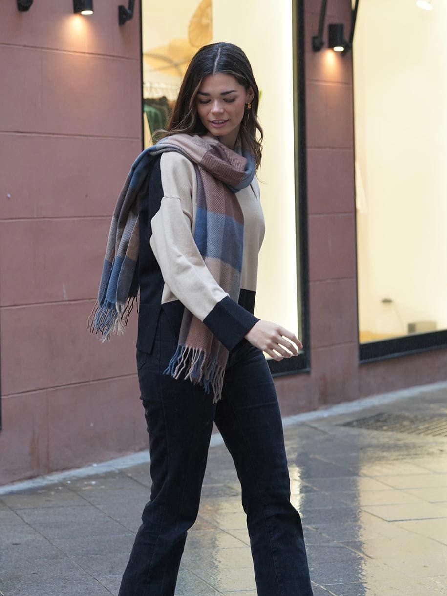 BUFANDA CUADROS TARTÁN