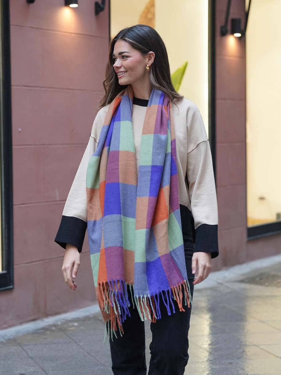 BUFANDA CUADROS TARTÁN