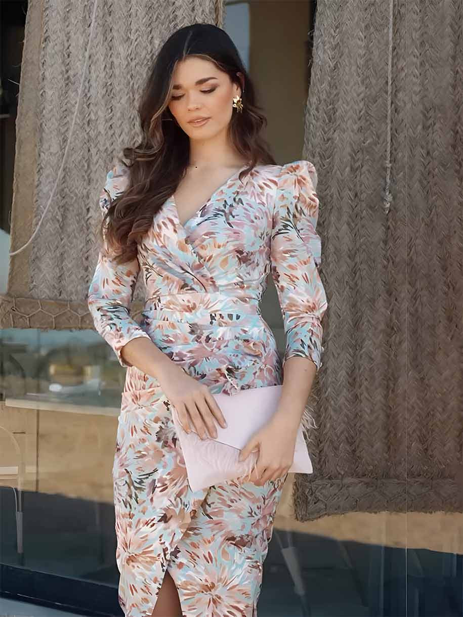 VESTIDO ESTAMPADO LA PASTRANA
