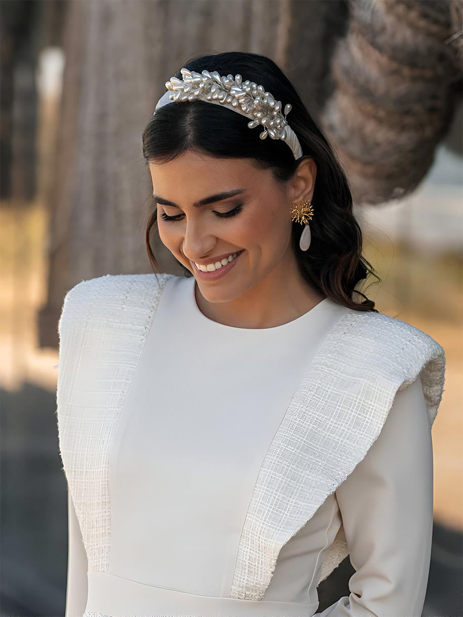 DIADEMA PERLAS LA PAPIRUSA