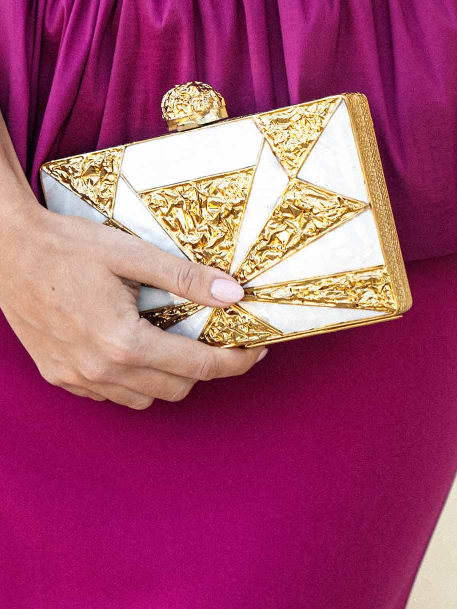 CLUTCH DE FIESTA NACARADO