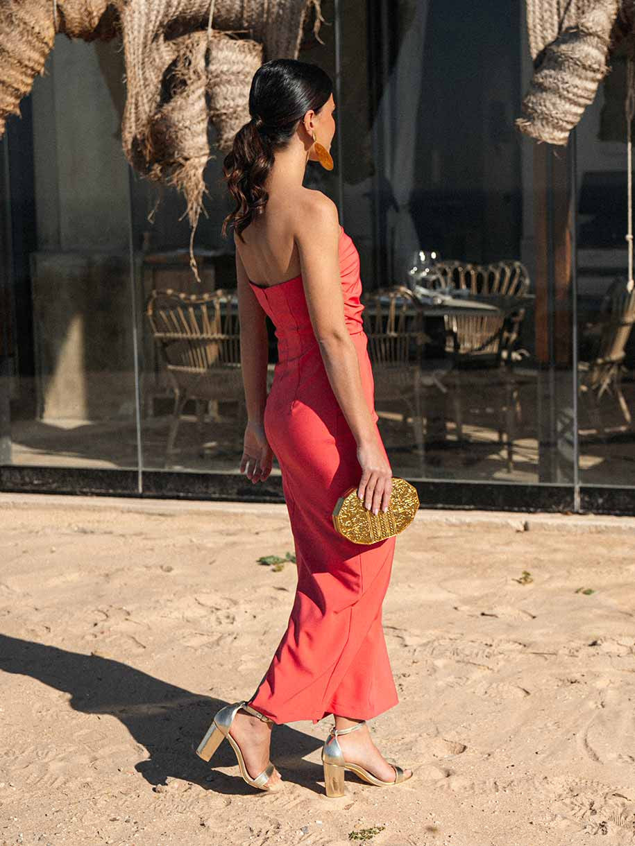 VESTIDO PALABRA DE HONOR OTAOLA