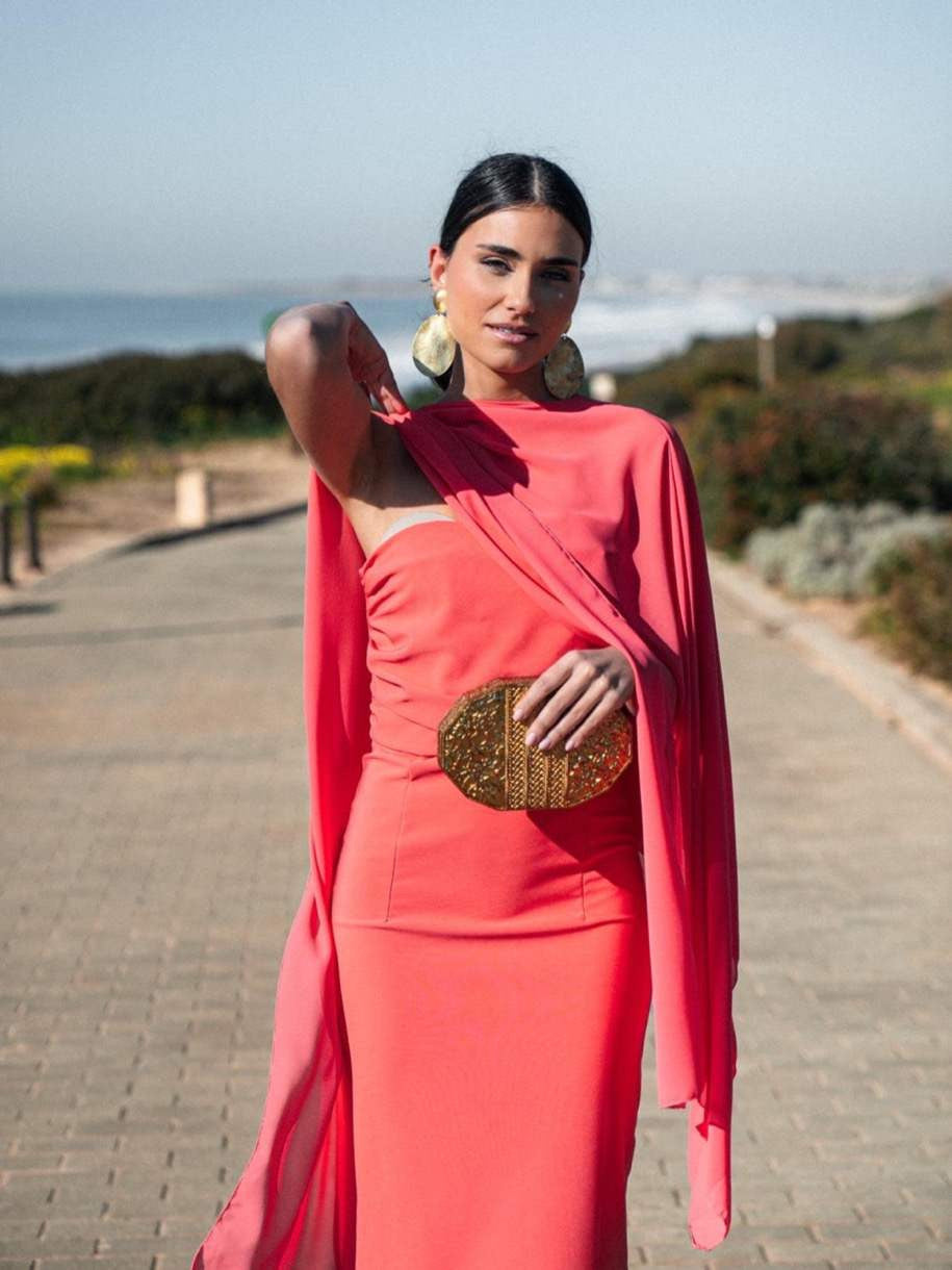 VESTIDO PALABRA DE HONOR OTAOLA