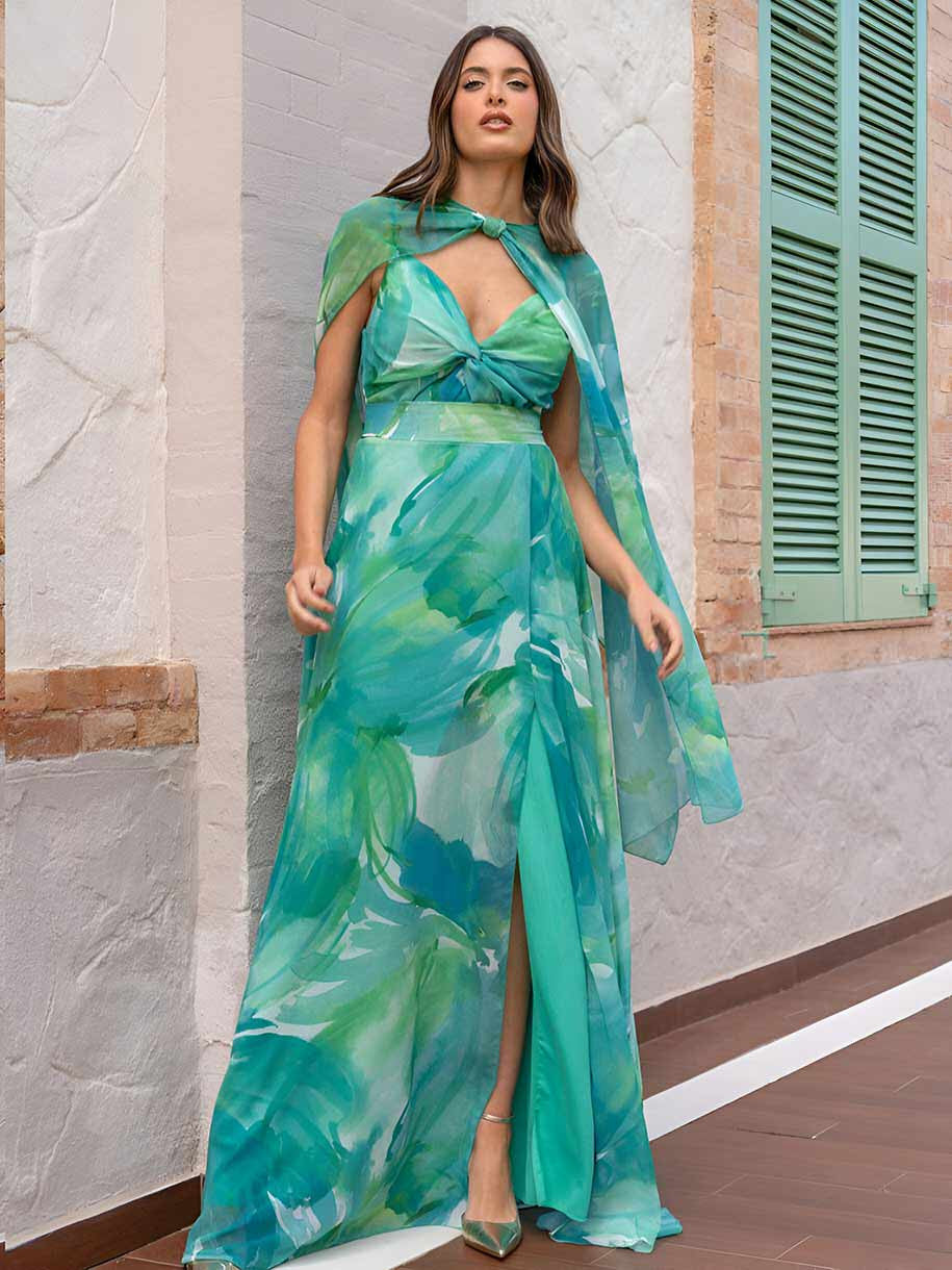 VESTIDO LARGO LA CARACOLA