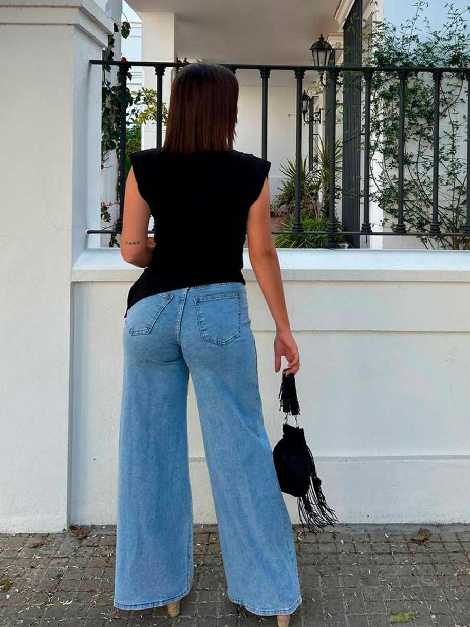 PANTALÓN DENIM CAMPANA