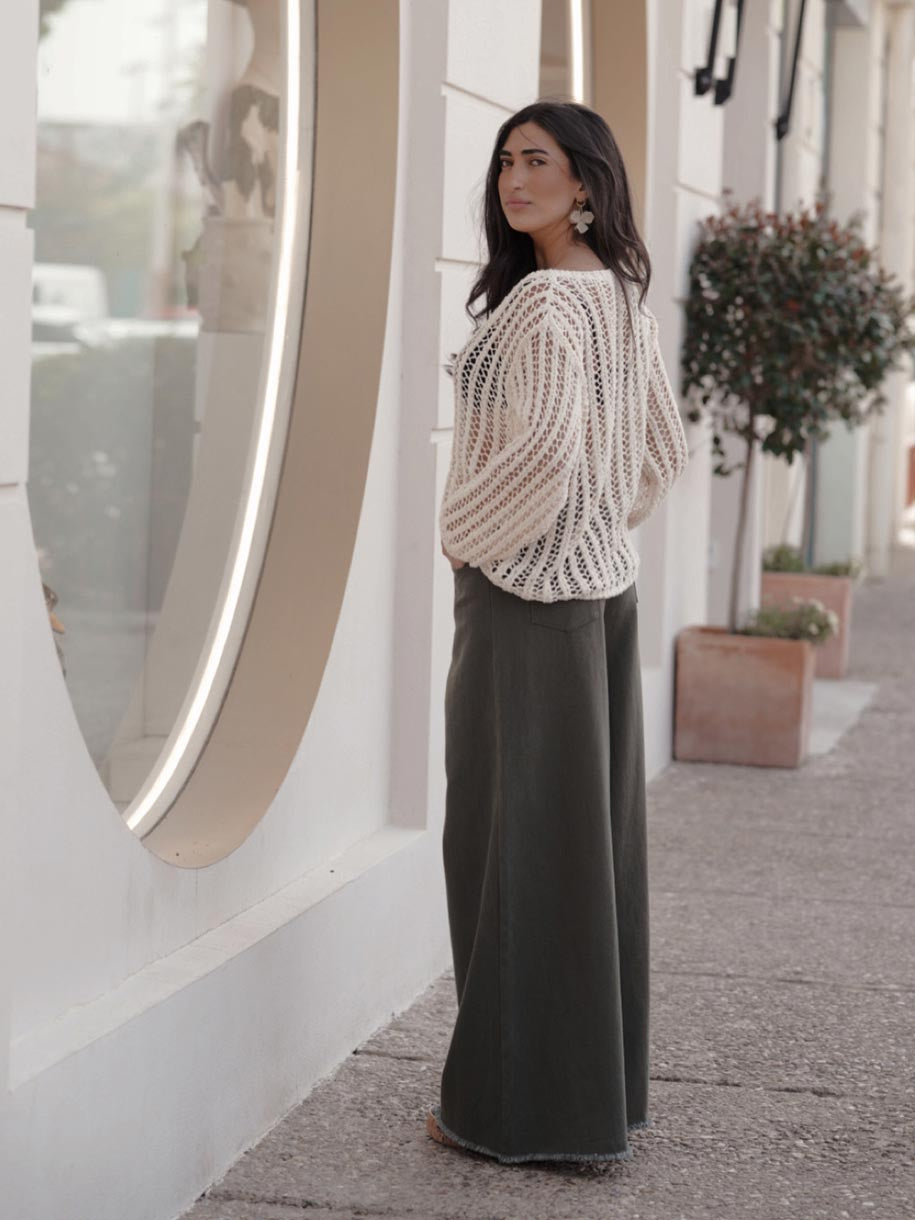 JEANS RECTOS TIRO ALTO