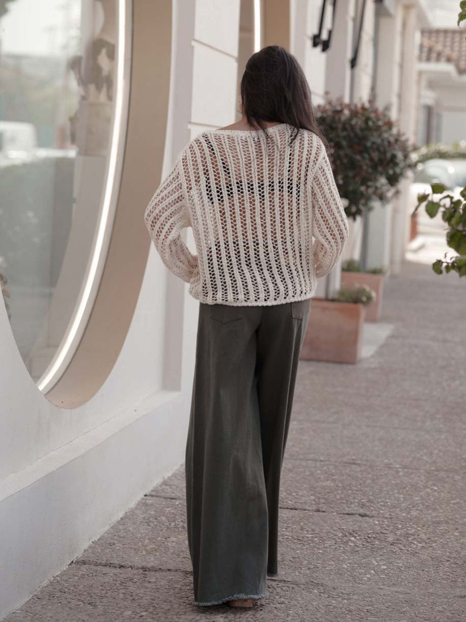 JEANS RECTOS TIRO ALTO