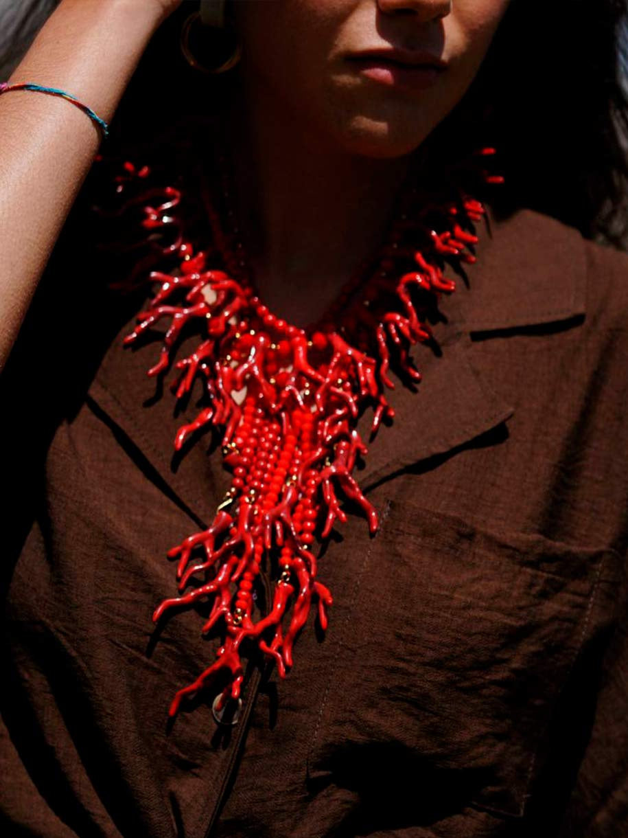 COLLAR RAMAS DE CORAL