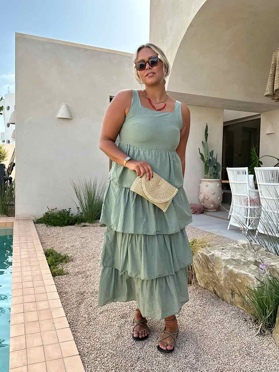 VESTIDO VOLANTEO NEW