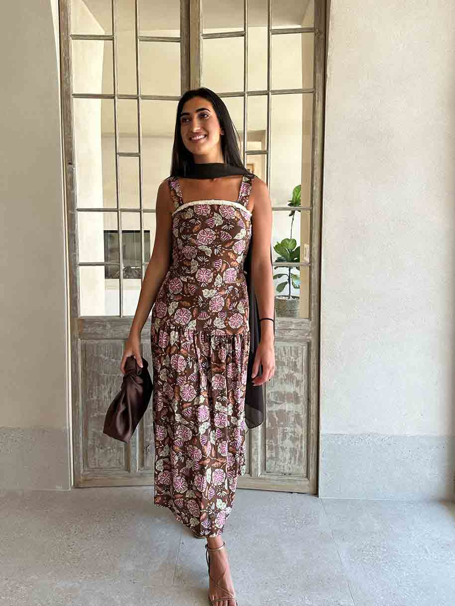 CONJUNTO FLORAL TIERRA