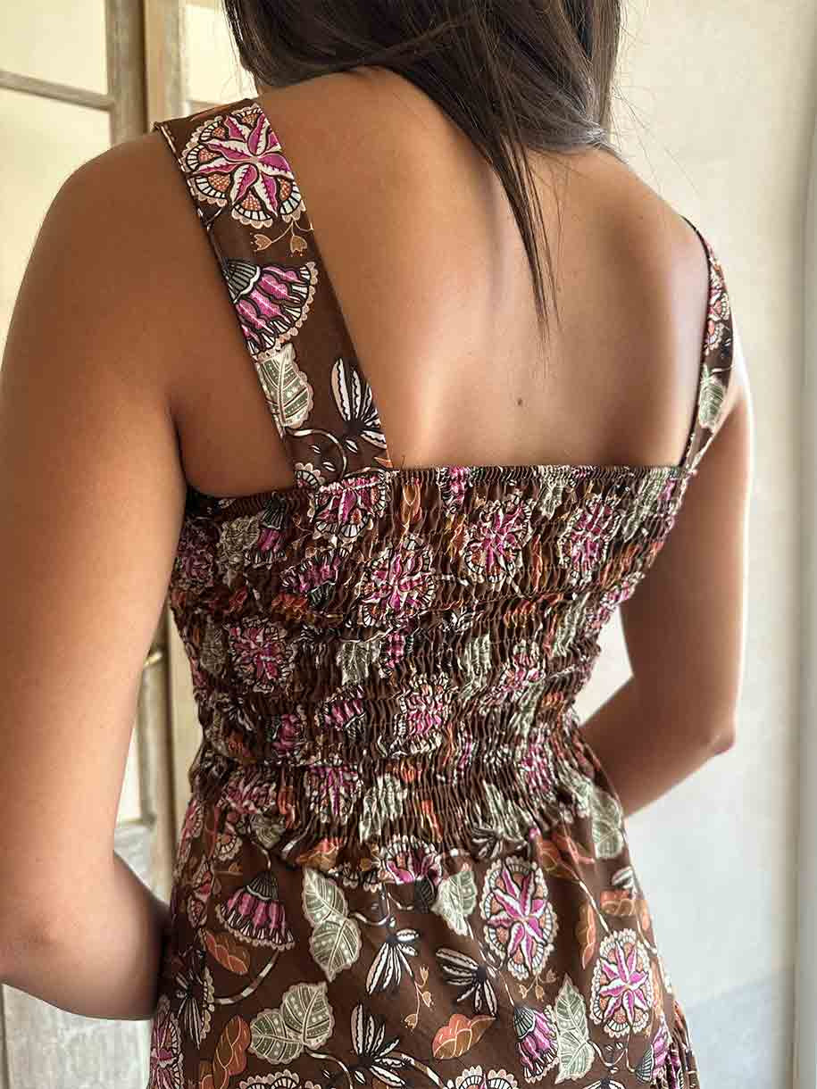 CONJUNTO FLORAL TIERRA