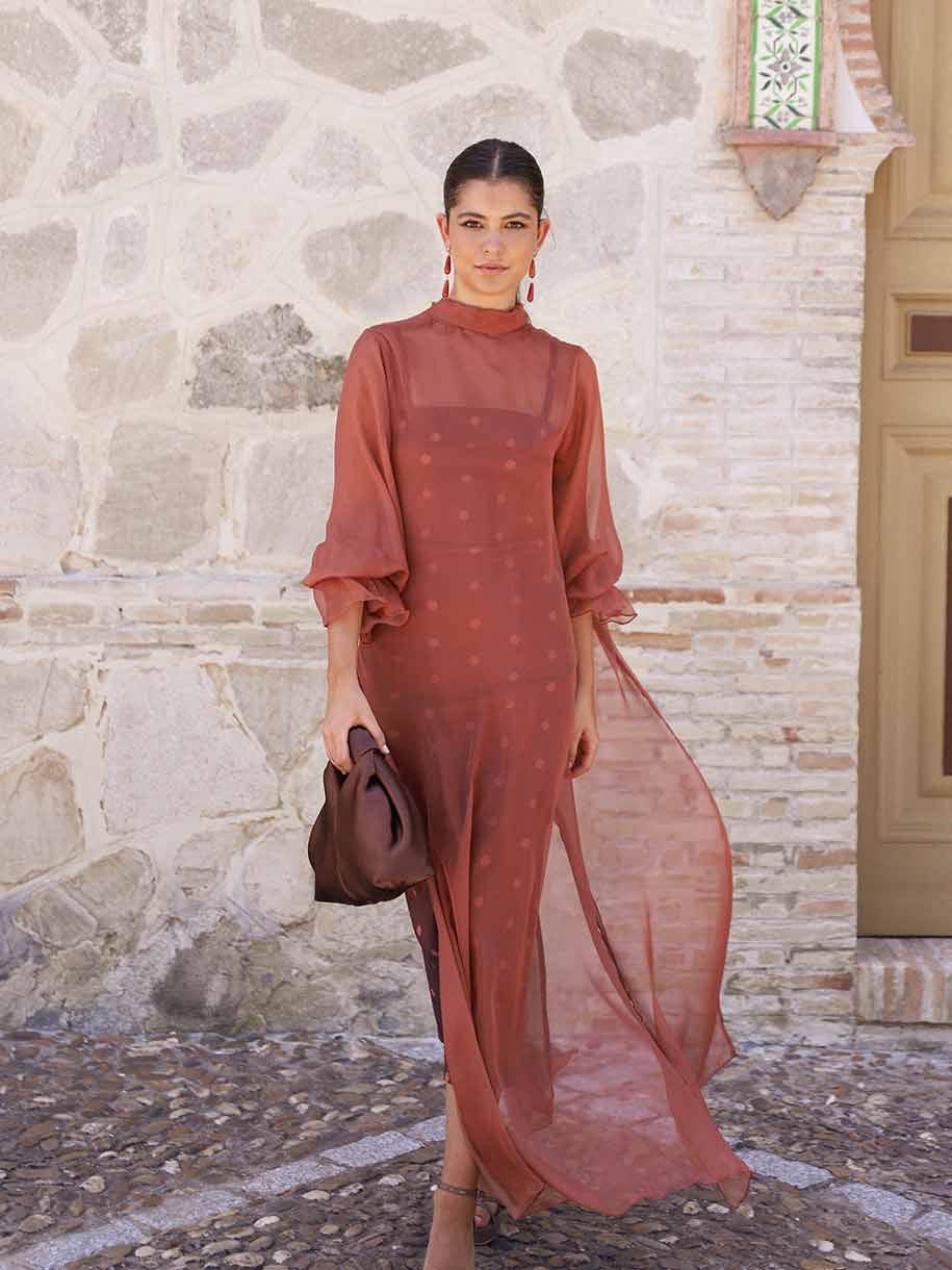 VESTIDO LUNARES CANDELA