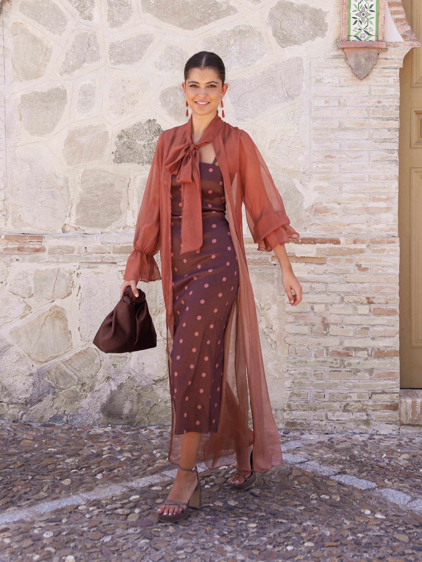 VESTIDO LUNARES CANDELA