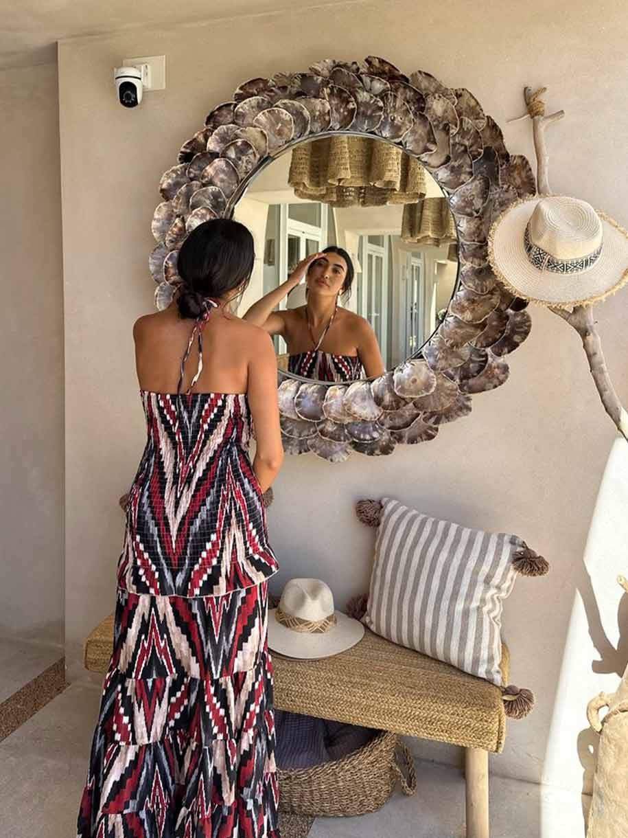 VESTIDO PALABRA DE HONOR BOHO