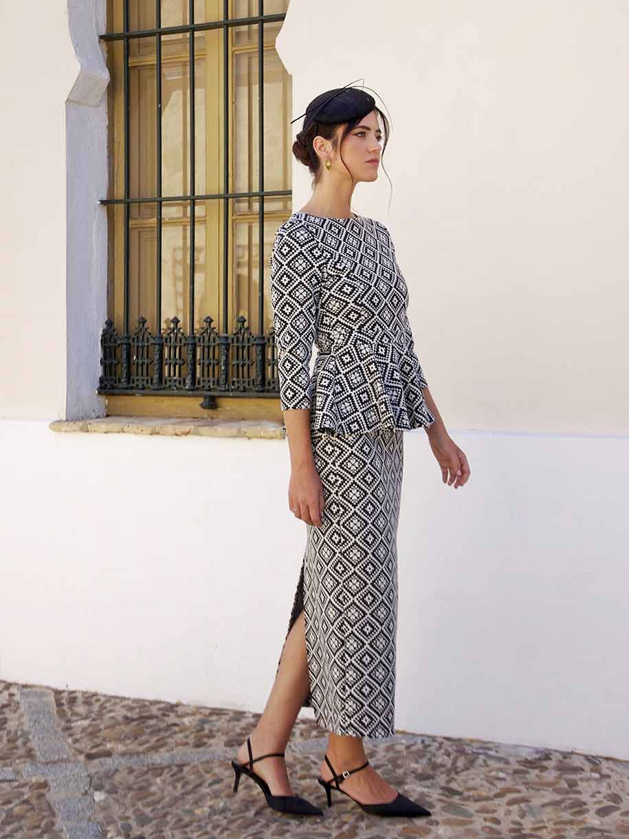 VESTIDO PEPLUM NOCHE