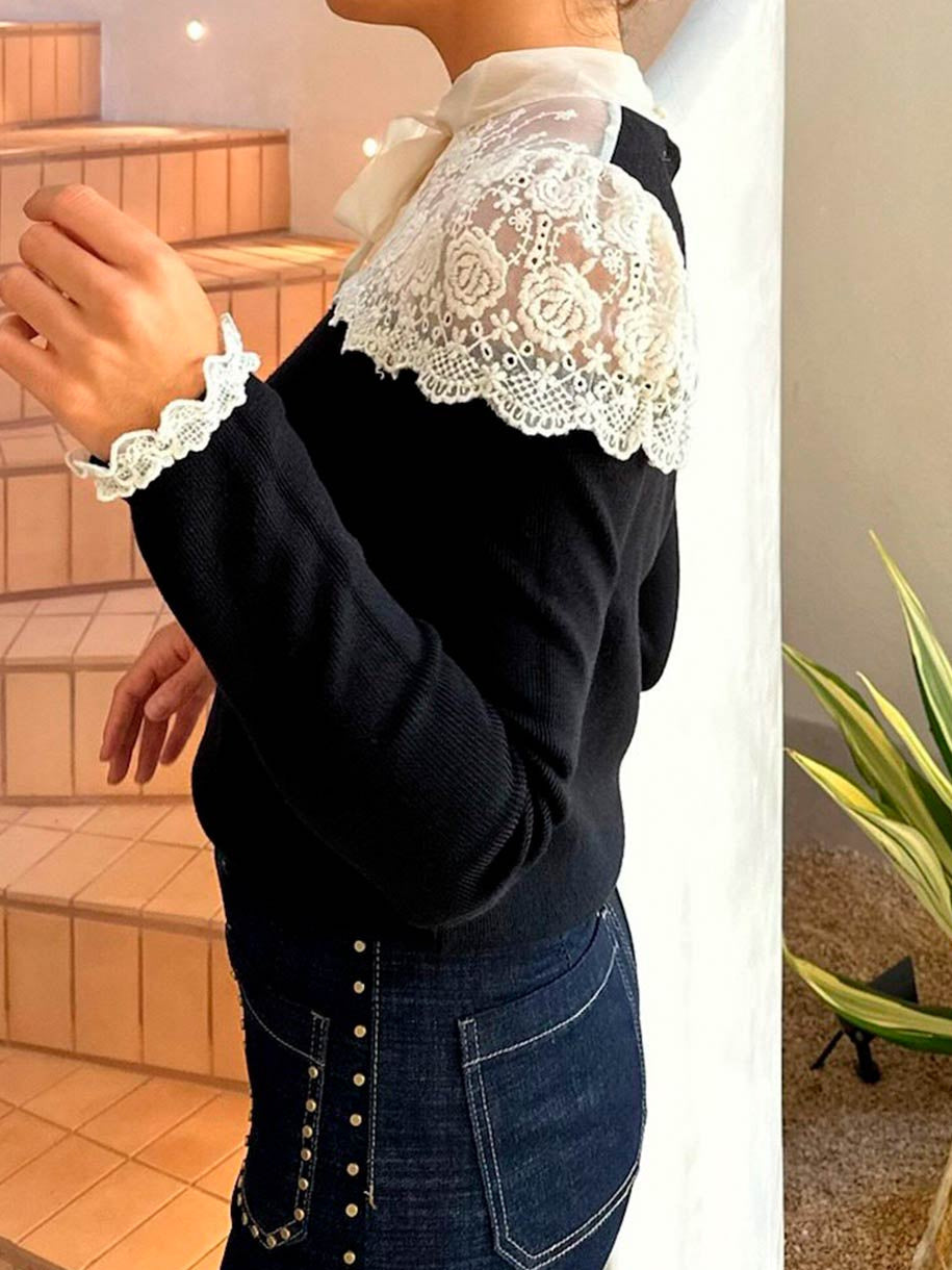 JERSEY CANESÚ ENCAJE