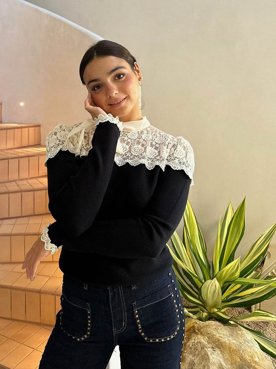 JERSEY CANESÚ ENCAJE