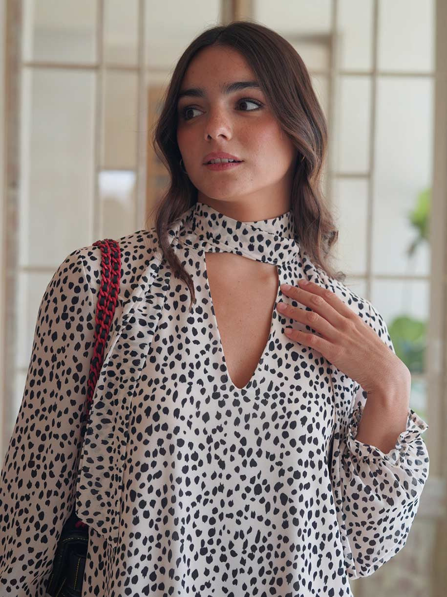 VESTIDO CORTO DÁLMATA