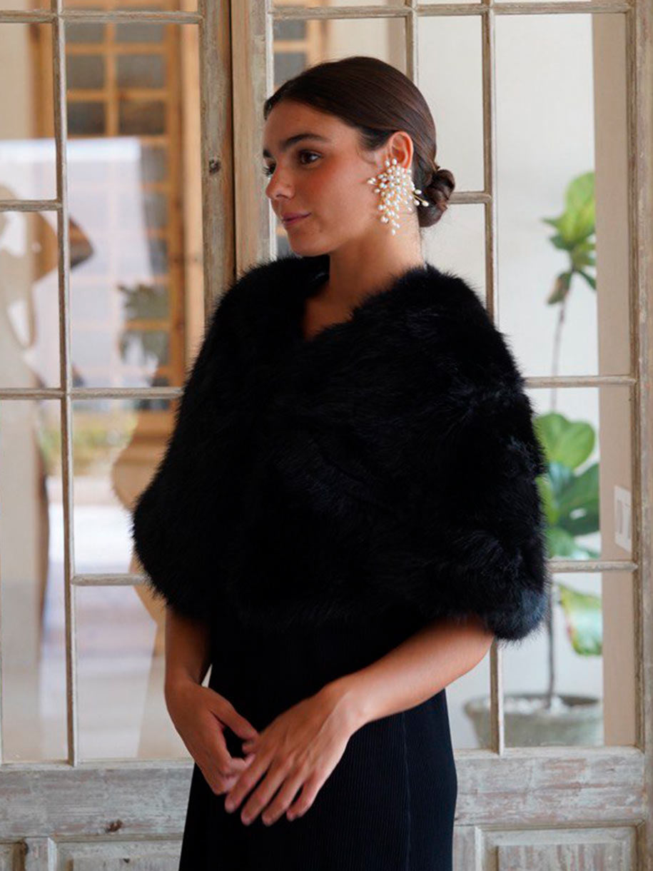 PENDIENTES PERLA CASCADA