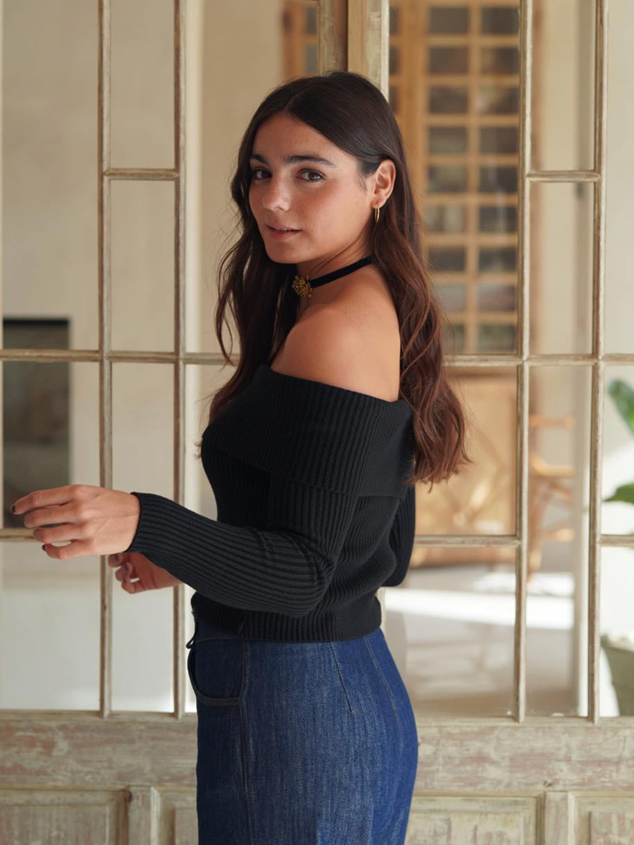 JERSEY ESCOTE ASIMÉTRICO