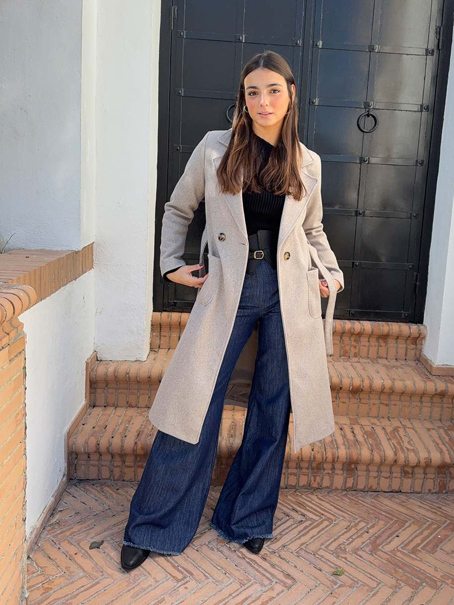 ABRIGO DE PAÑO CLÁSICO