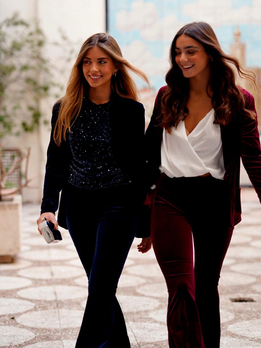 CONJUNTO TERCIOPELO ROUGE