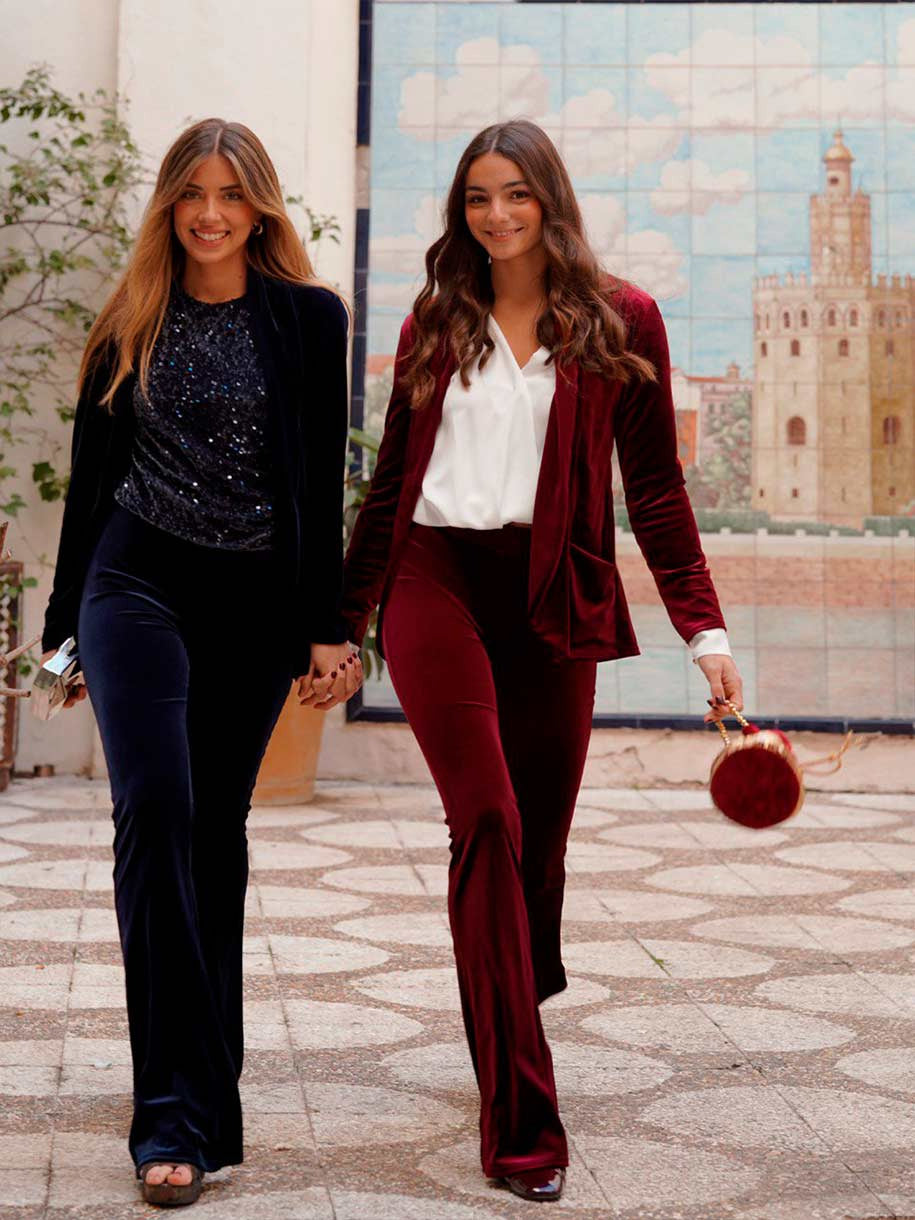 CONJUNTO TERCIOPELO ROUGE