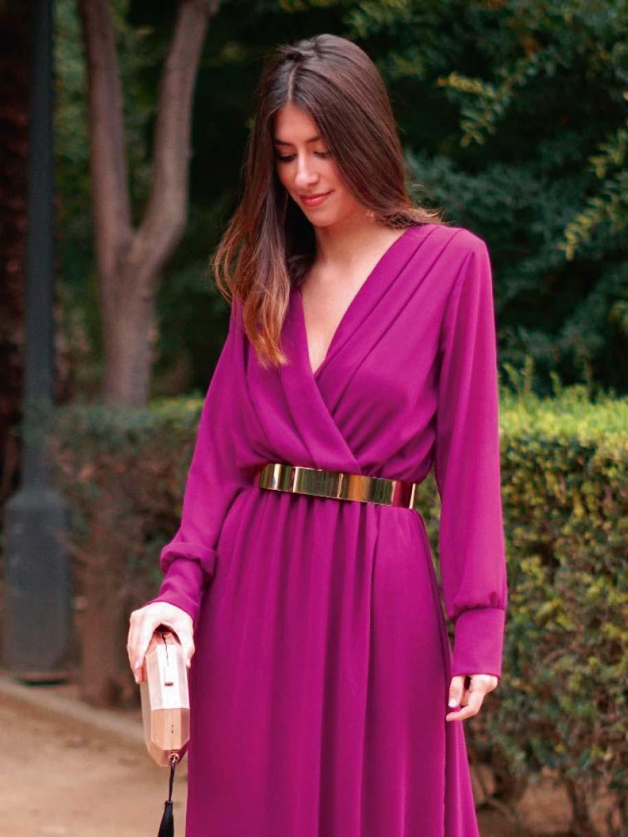 VESTIDO FIESTA LARGO A.L