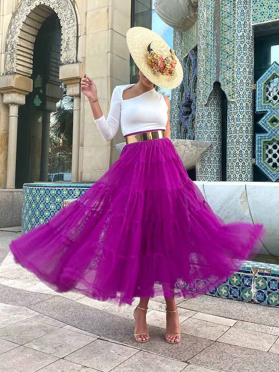 TOCADO PAMELA FLORAL