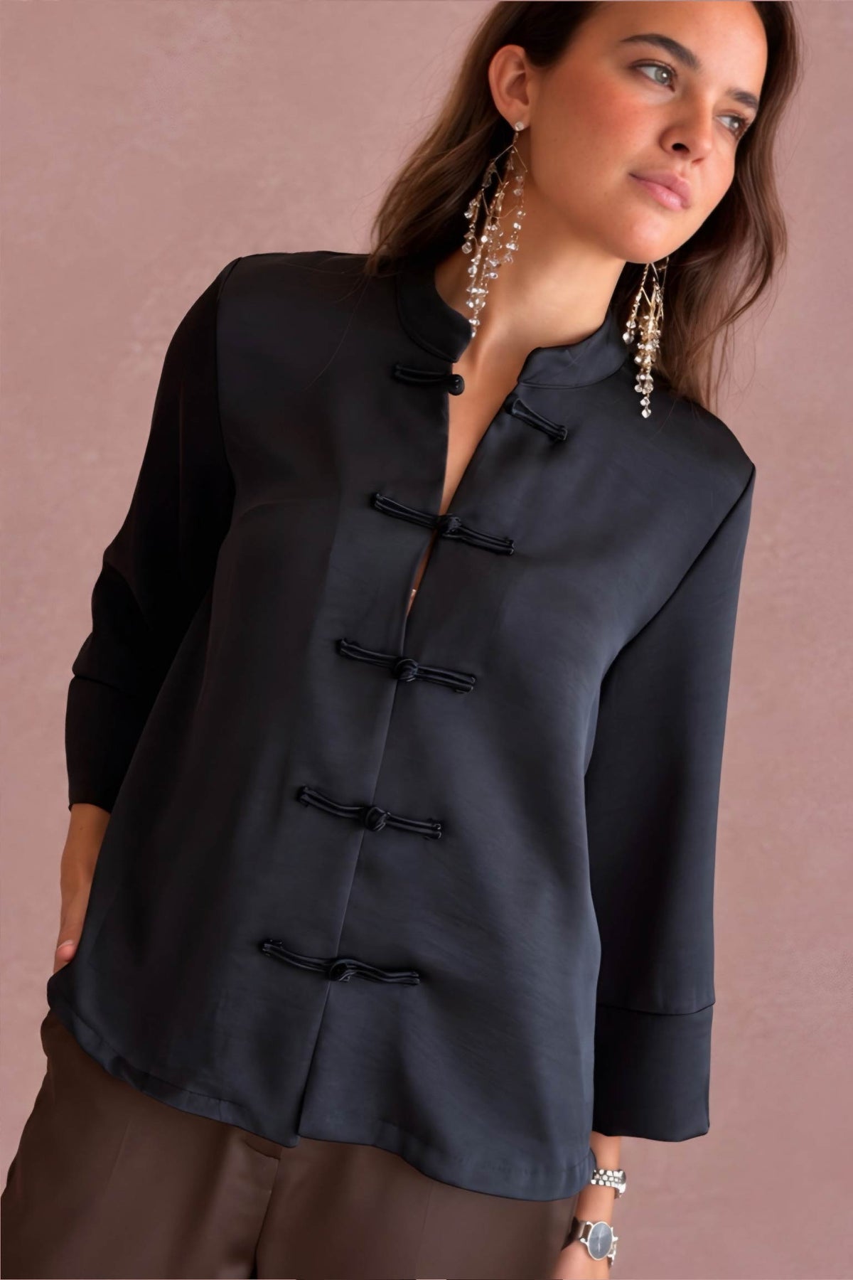 BLUSA SATINADA LW