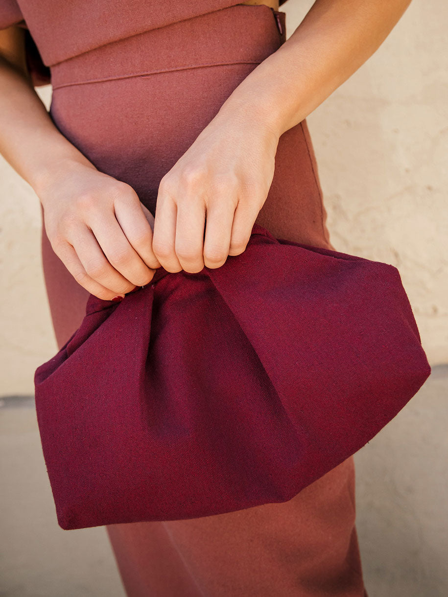 BOLSO EL MASTRAL BURDEOS