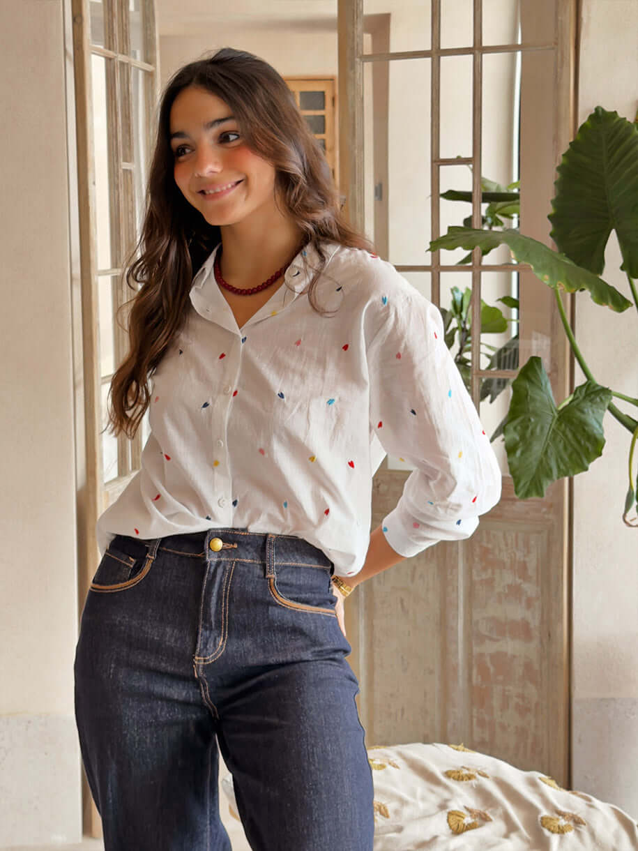 Camisa de Mujer con estrellas