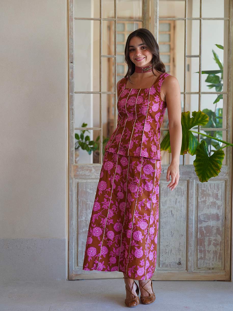 Conjunto barato invitada