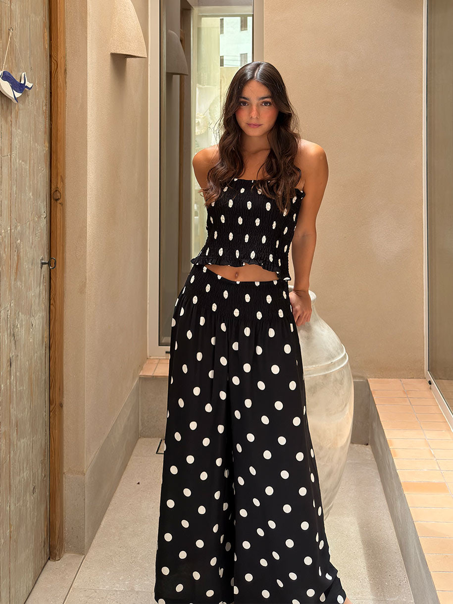 Conjunto de lunares en color negro