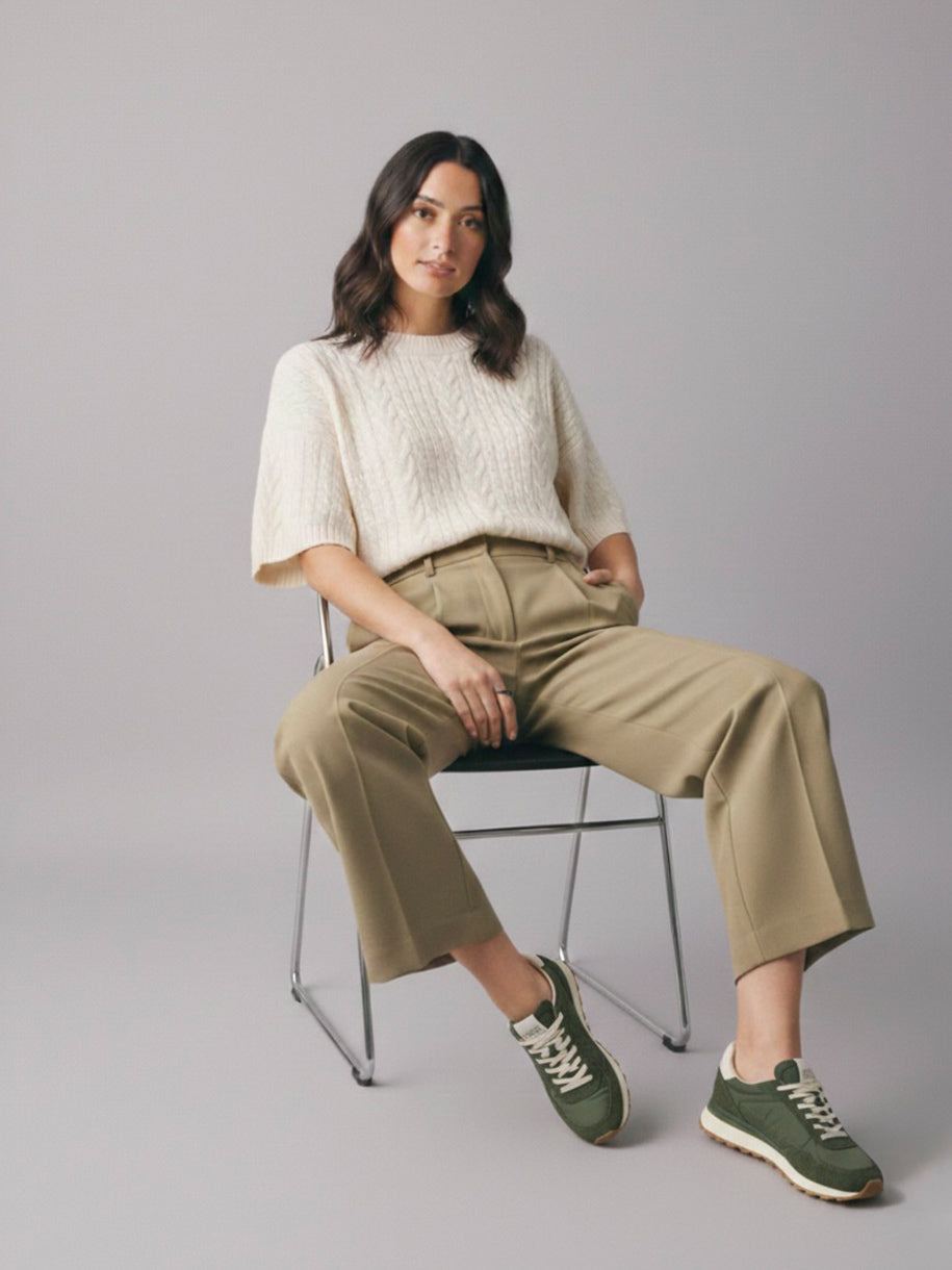 Deportiva de mujer comoda para el trabajo y viajes