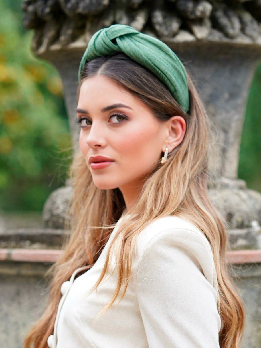 Diadema de invitada para boda de día