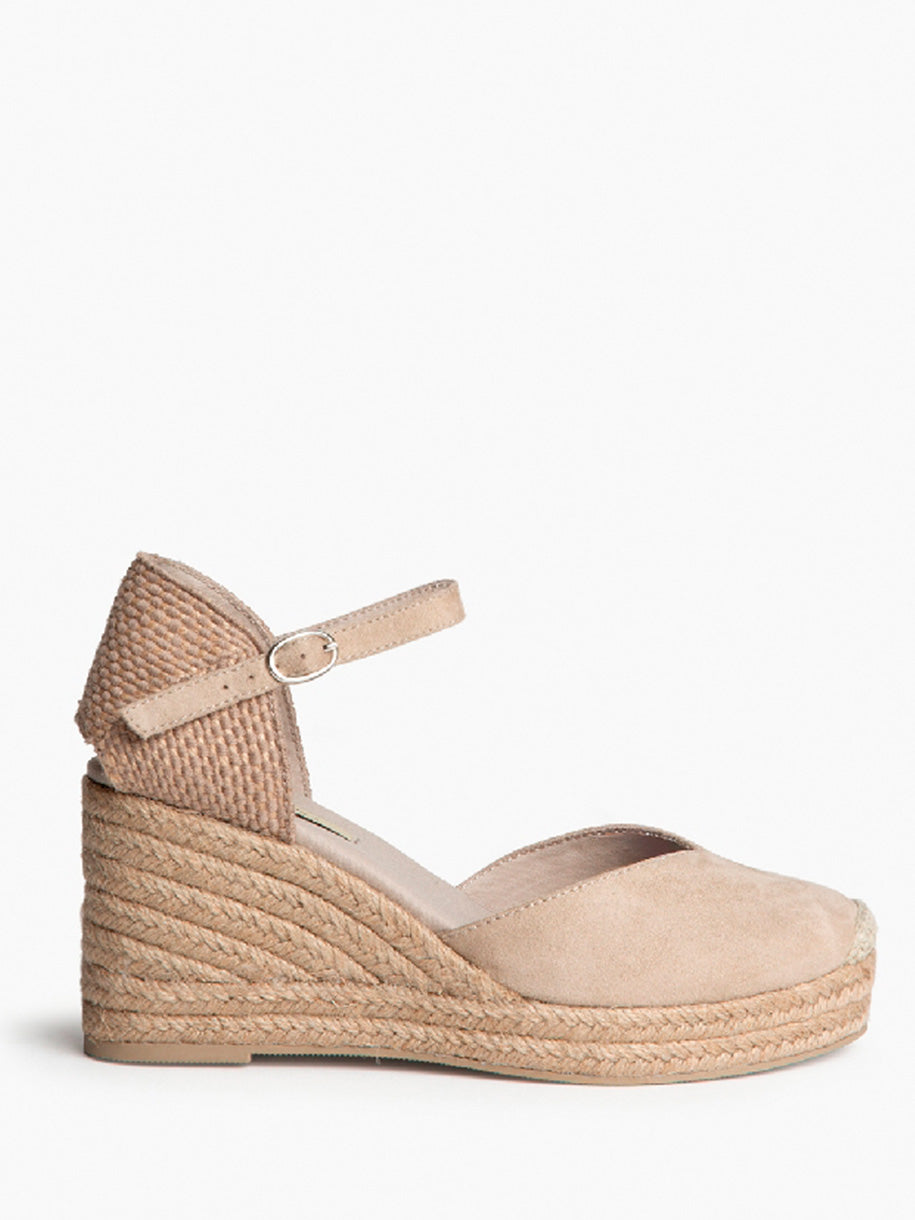 Espartera en color beige para la feria