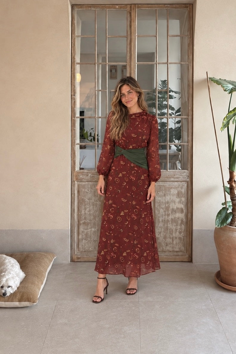Vestido Tul Fajín