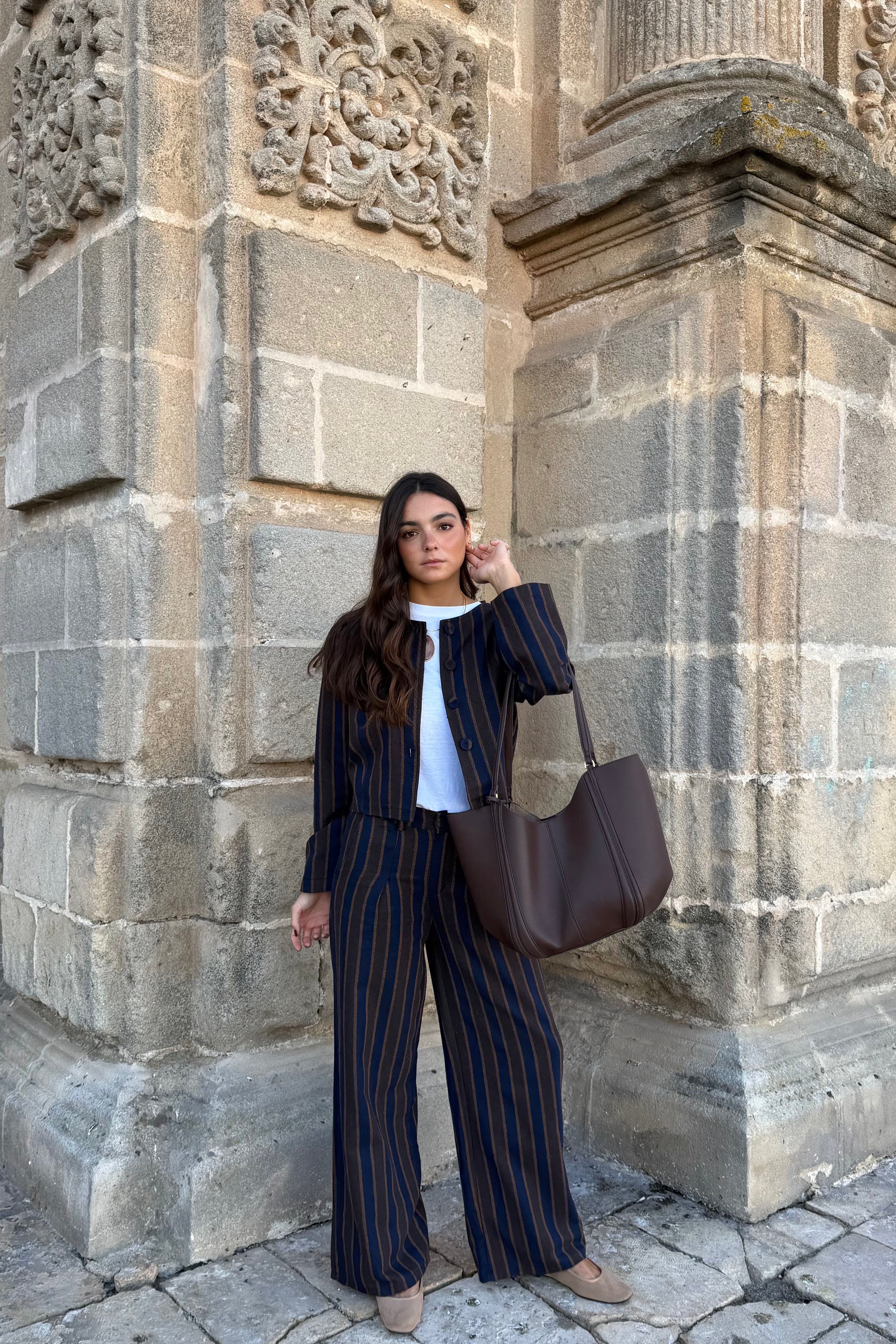 Conjunto Rayas Trendy