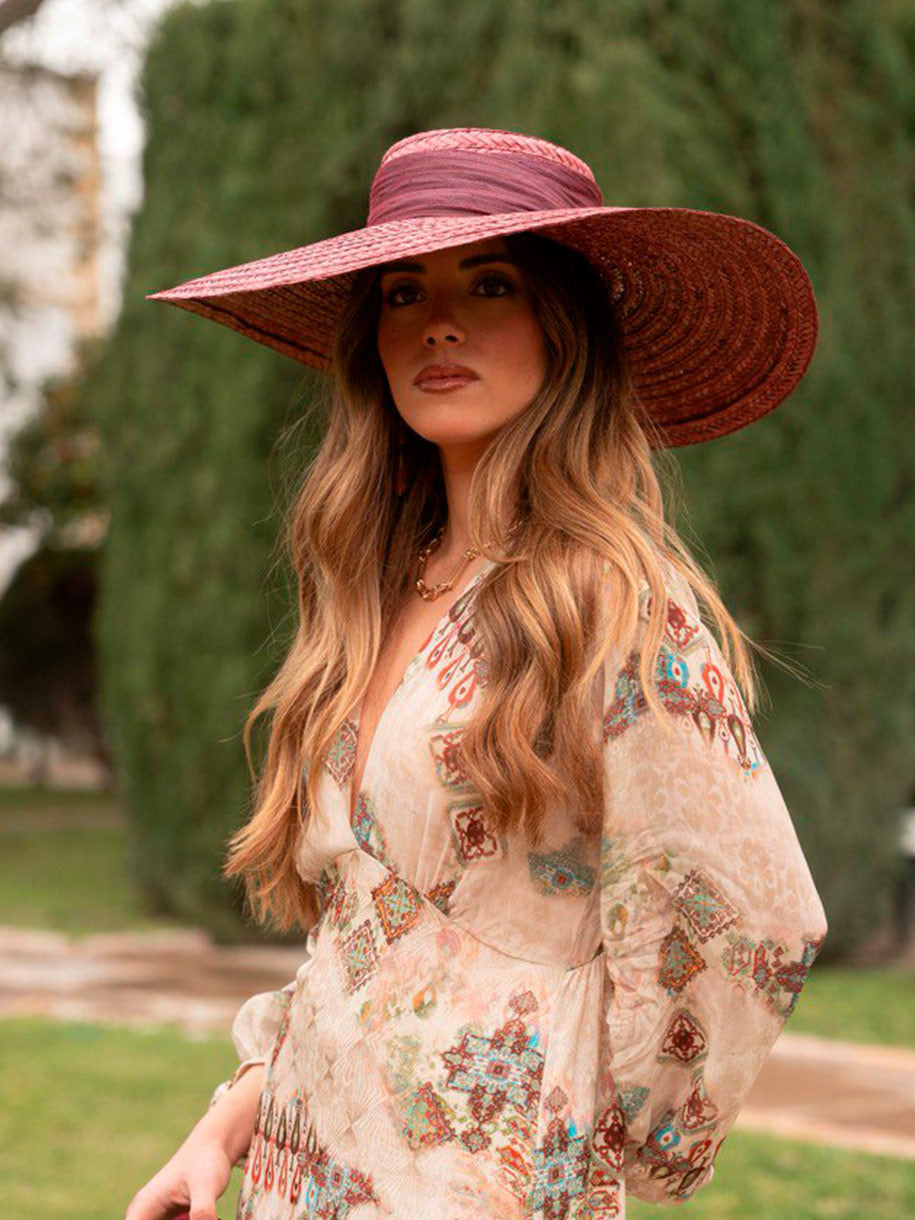 Pamela de boda de día artesanal