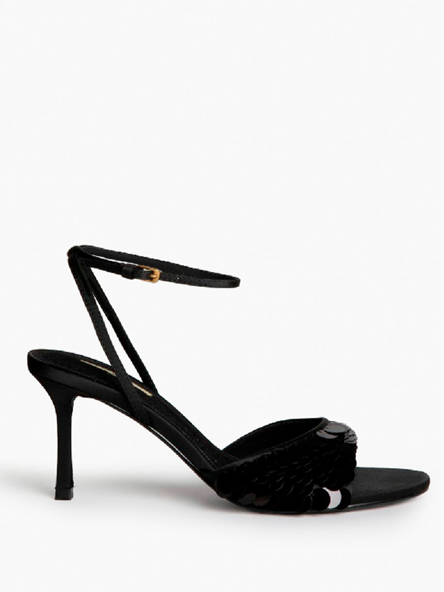 Sandalia de tacon para invitada de boda